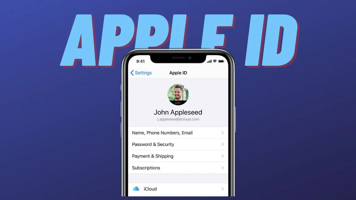 آمورش تغییر ایمیل اپل آیدی apple id